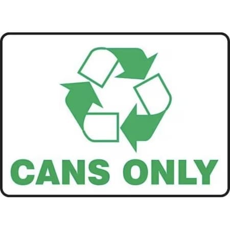 Accuform SAFETY SIGN GRAPHIC CANS ONLY 10 MPLR538XP MPLR538XP